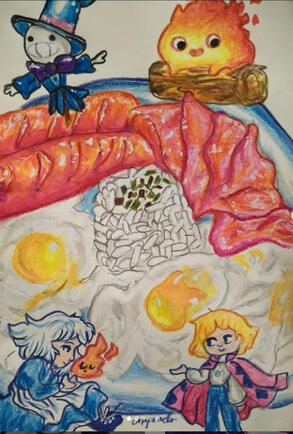 HOWL'S MOVING CASTLE'S BREAKFAST